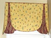 Custom Valance in Client's Game Room